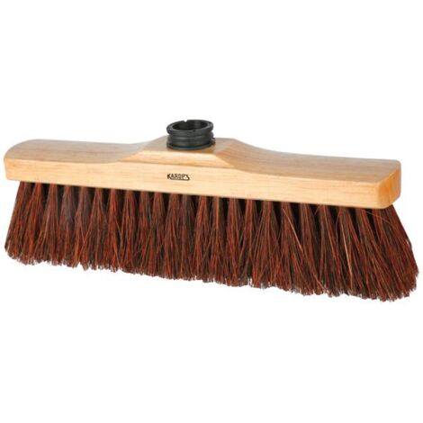 Balai Droit à Douille Madagascar Bois 30cm Karop's