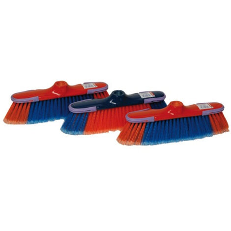 Balai droit vinyl pvc fleuré antichoc - THOMAS