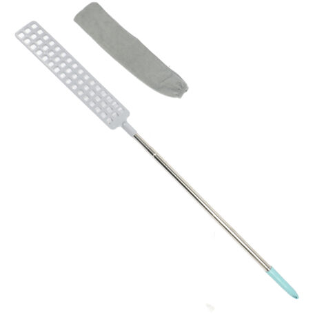 Balai Électrostatique Extensible pour Sous-Meuble - Modèle FlexiClean 270g en Plastique (1 Unité) - Outil de Nettoyage Gaps et Crévices