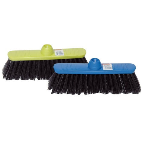 Balai fibre dure pvc noir ondulé - THOMAS