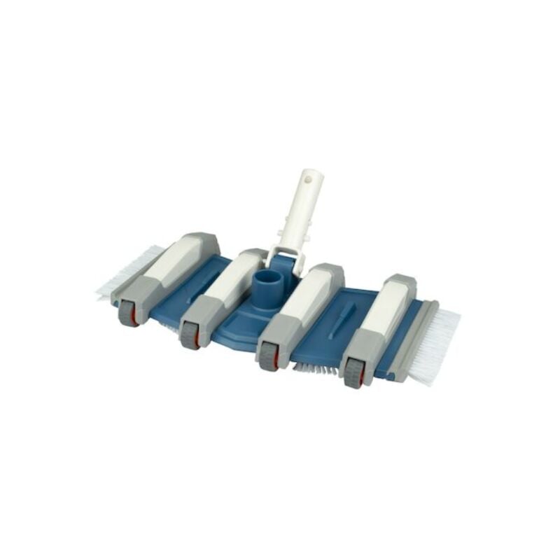Balai flexible 8 roues 35 cm Astral Pool Blue Line - piscine béton