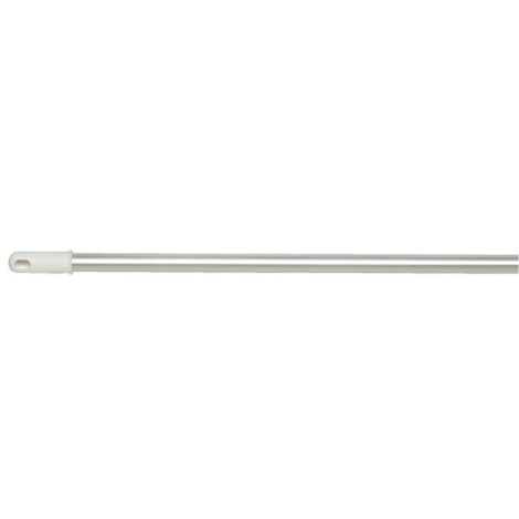 Balai frottoir fibres mi-dures blanches L 28,5 cm