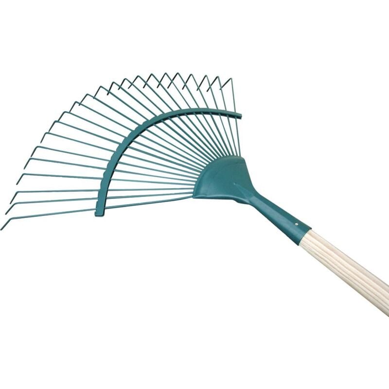 Forges De Magne - Balai gazon 450mm fil rond 22 dents avec manche 150cm 565501