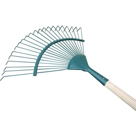 Balai gazon 450mm fil rond 22 dents avec manche 150cm FORGES DE MAGNE - 565501