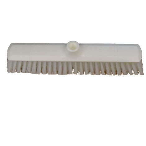 Balai Gris 380 Mm Souple, Fibre Polyester - L2G