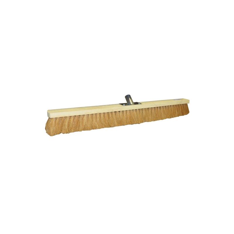 Balai industrie coco naturel 80 cms douille metal inclinee