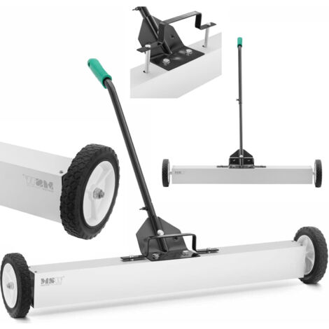 Balai magnétique - MSW - Manche extensible de 73 - 100 cm - Largeur : 90 cm