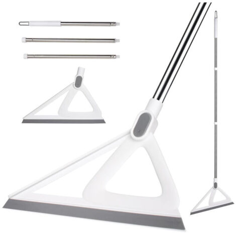 Balai multifonction en silicone, balai raclette ménager pour le nettoyage des sols, balai à air comprimé pour salon, cuisine, salle de bain
