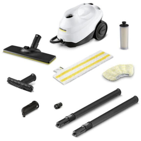 Balai - Nettoyeur Vapeur KARCHER SC 3 Easy Fix -  - 1900 W - 3,5 bars - autonomie illimitée - Elimine jusqu'a 99.99 % des virus bactéri