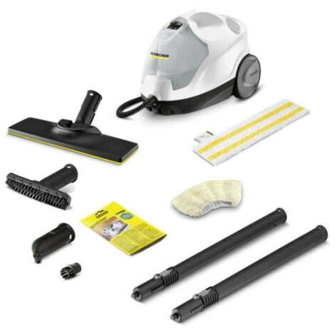 Balai - Nettoyeur Vapeur KARCHER SC 4 Easy Fix - Nettoyeur Vapeur - 2000 W - 3,5 bars, autonomie illimitée, Élimine jusqu'a 99,9 % des virus et