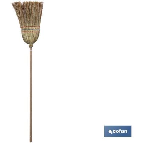 Balai Paille de Riz 3 Fils Modele Aloe