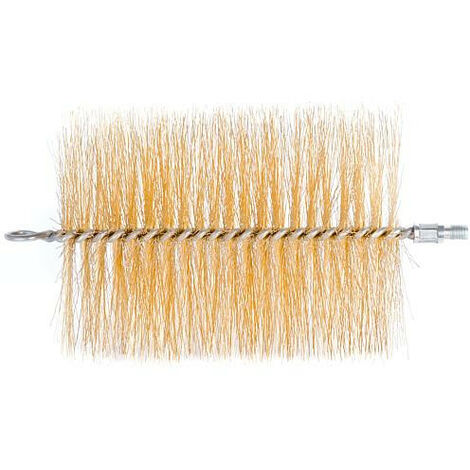 Balai pour tubes de fumee, fileté, diam. bourrage 150 mm, L bourrage 200 mm, sans tige