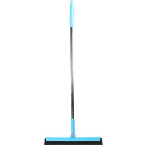 Balai Raclette Sol Caoutchouc Avec Manche, Balai Raclette de Sol Vitre Douche, Raclette Salle de Bain, Balai-Éponge lame remplaçable raclette,brosse d'essuie-glace Enlever Effectif L’eau,Cheveux