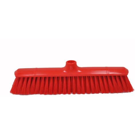 Balai Rouge 380 Mm Souple, Fibre Polyester - L2G