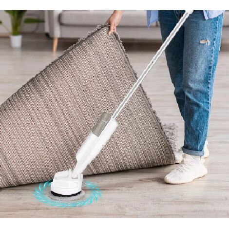 Balai-serpillère électrique pour le nettoyage des sols, nettoyeur de sols automatique rechargeable pour la maison
