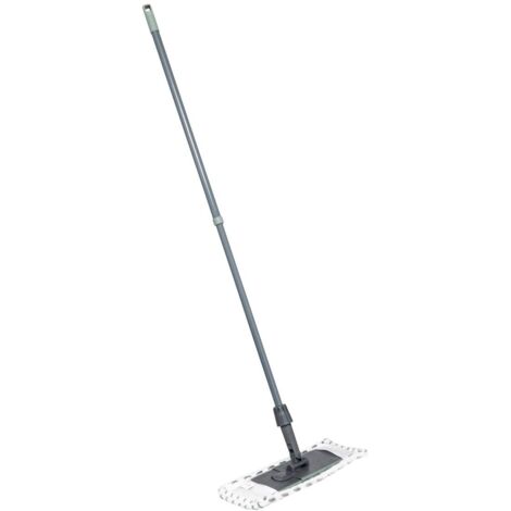 Balai télescopique microfibre gris h120cm - 5five