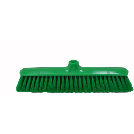 Balai Vert 380 Mm Souple, Fibre Polyester - L2G