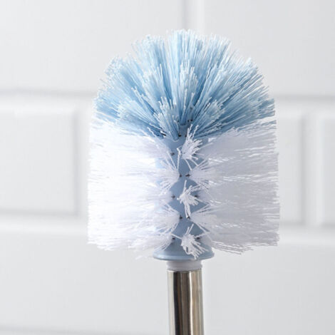 Balai WC Long Manche Inox Brosse Sanitaire Nettoyage Toilette Puissant Lot 1 Pièce.
