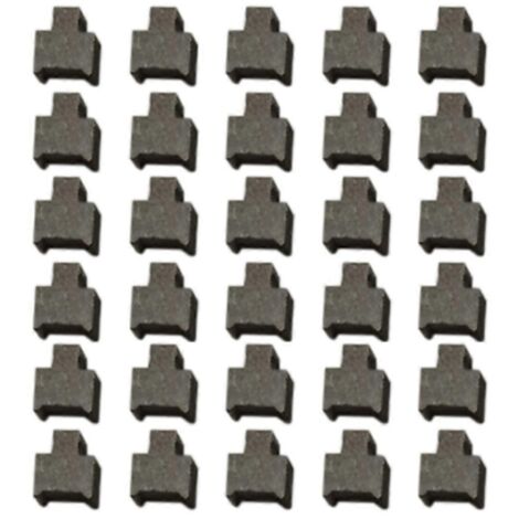 Balais de carbone pour moteur RS550 (compatibles avec les moteurs RS545, 555 et 550) - Lot de 30