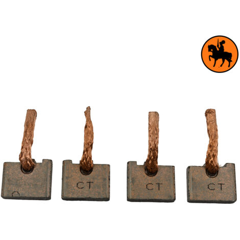 Balais de charbon BSX 157-158 pour Bosch Démarreur 6x18x13/14,5mm