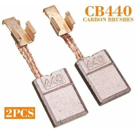 Balais de charbon Charbons moteur pour Makita CB-440 18 DHP456, DDF456, BDF452, DTD14