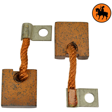 Balais de charbon JSX 5 pour Fiat Démarreur 6x16x17mm