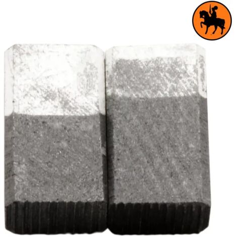 Balais de charbon pour Collomix RGE100, RGE1000 - 5,5 x 8,5 x 15 mm