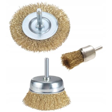 Balais de perceuse (lot de 3)
