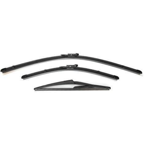 Balais d'essuie-glace avant 24 pouces 16 pouces arrière 12 pouces, adaptés à Nissan Qashqai 2007 – 2013 conduite à droite