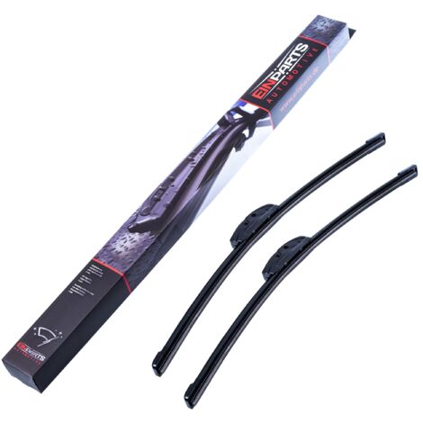 Balais d'essuie-glace avant 480/480 mm dédiés aux modèles Fiat, Ford, Mazda, Jeep, Nissan, Mitsubishi, Opel
