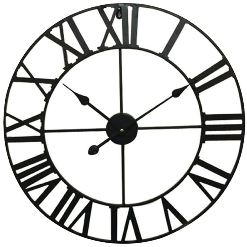 Balance - 306874 Horloge Murale 60 Cm Analogique Noir