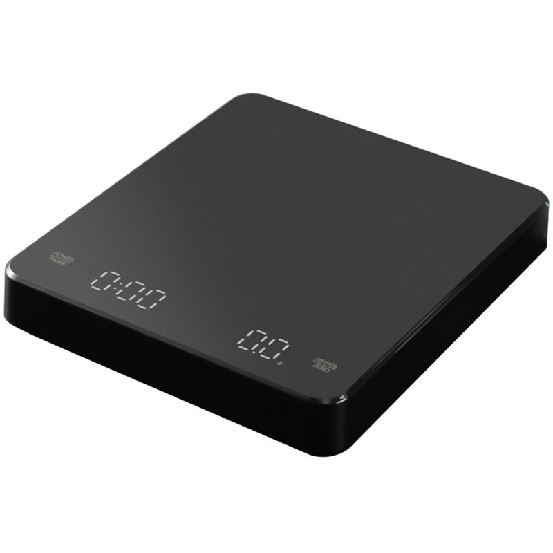 Balance à café numérique avec minuterie Écran led Balance à expresso Batterie intégrée 3 kg Max. Pesant 0,1 g Mesures de haute précision en oz/ml/g