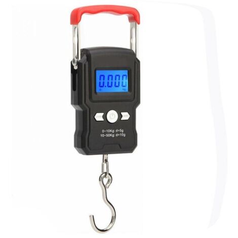 Balance A Crochet Suspendue, Double Precision, Retroeclairage De L'Ecran Lcd, 50Kg / 5G
