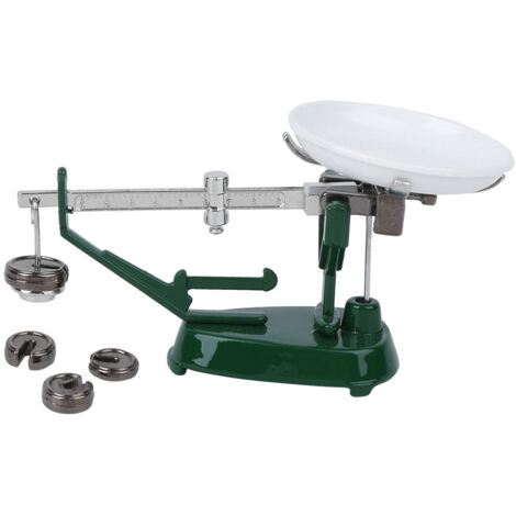 Balance à Plateforme 12 Miniature en Métal pour Maison de Poupée, Accessoire de Collection Cadeau