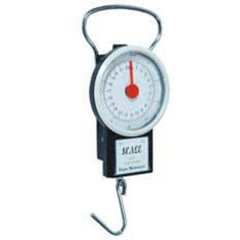 Balance analogique avec crochet, 22,0 kg, Ladydoc 04104