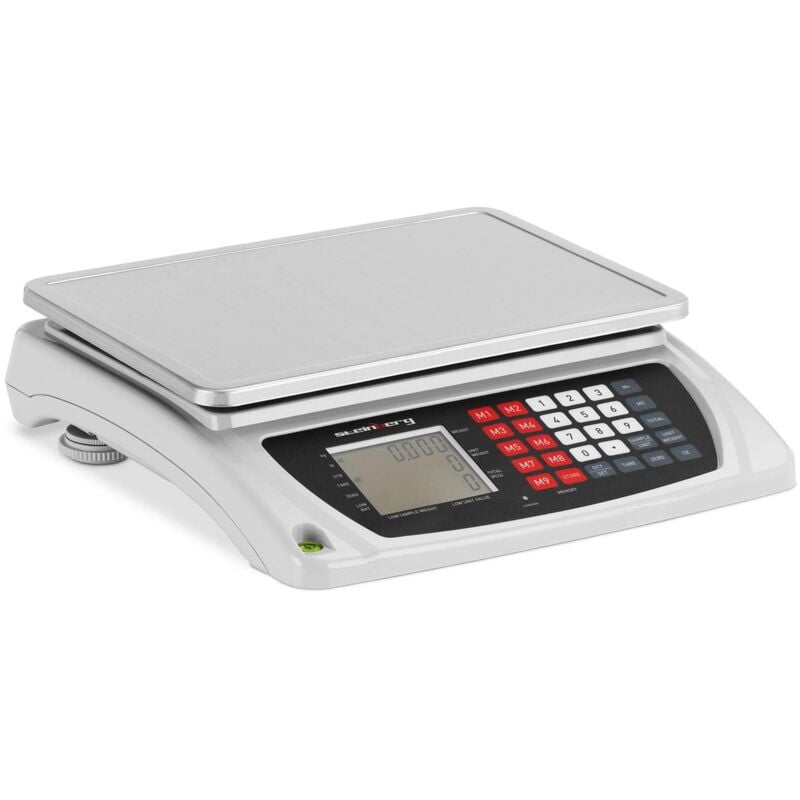 Steinberg Systems - Balance compteuse Balance de comptage 50 kg / xx g Écran lcd Batterie + Secteur