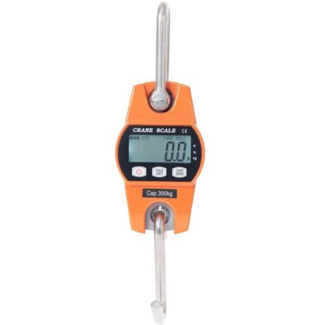 Balance Crochet Suspendu 300kg - Peson Electronique LCD Industriel 300kg/600lbs