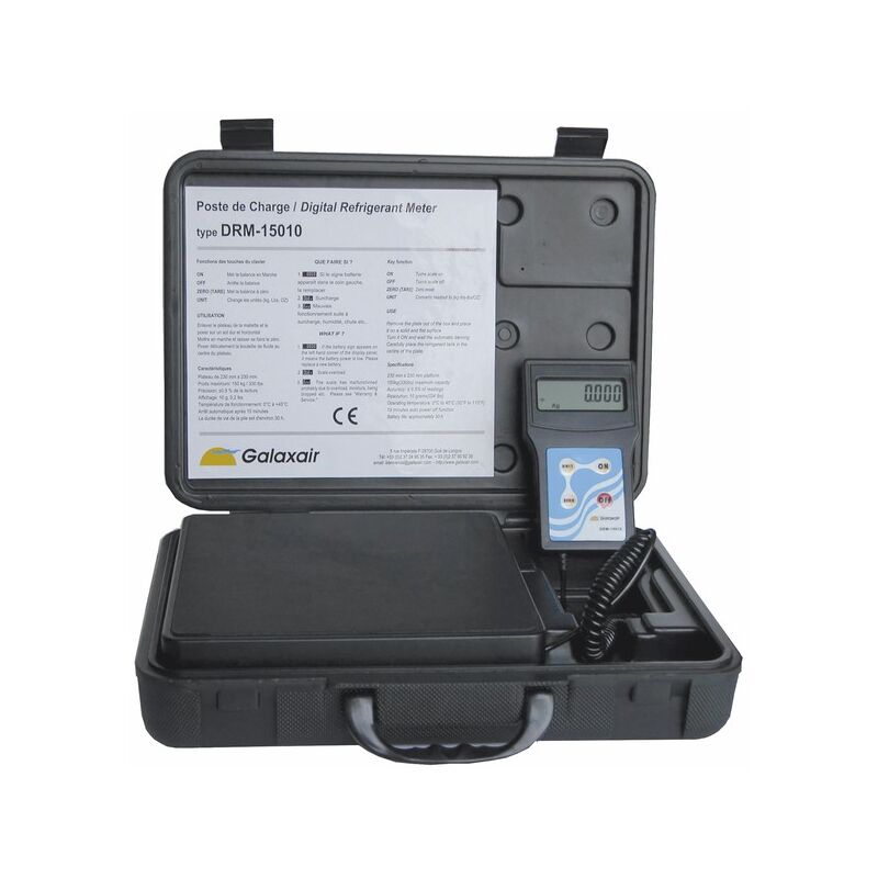 Balance de charge 150kg / 10g Galaxair DRM-15010