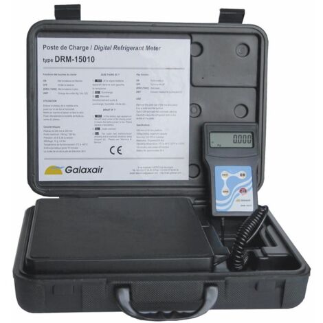 Balance de charge 150kg – Résolution 10g – Plateau en acier 220mm – Afficheur LCD – DRM15010 – Galaxair