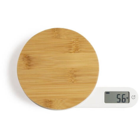 Balance de cocina LIVOO DOM466 - Plateau bambou 5 kg 1 g
