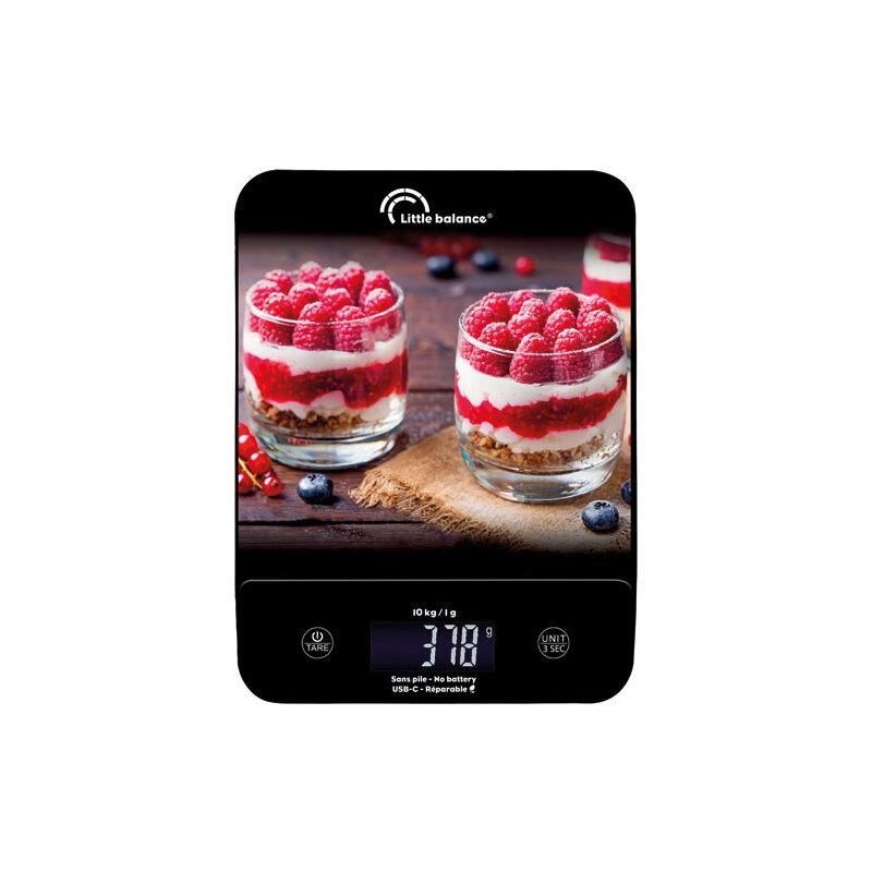 Balance de cuisine 10 kg cheesecakes - happy genius 10 usb Little Balance 1244595