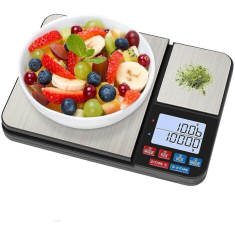 Balance de cuisine à double plateau, [10 kg/0,01 g] -