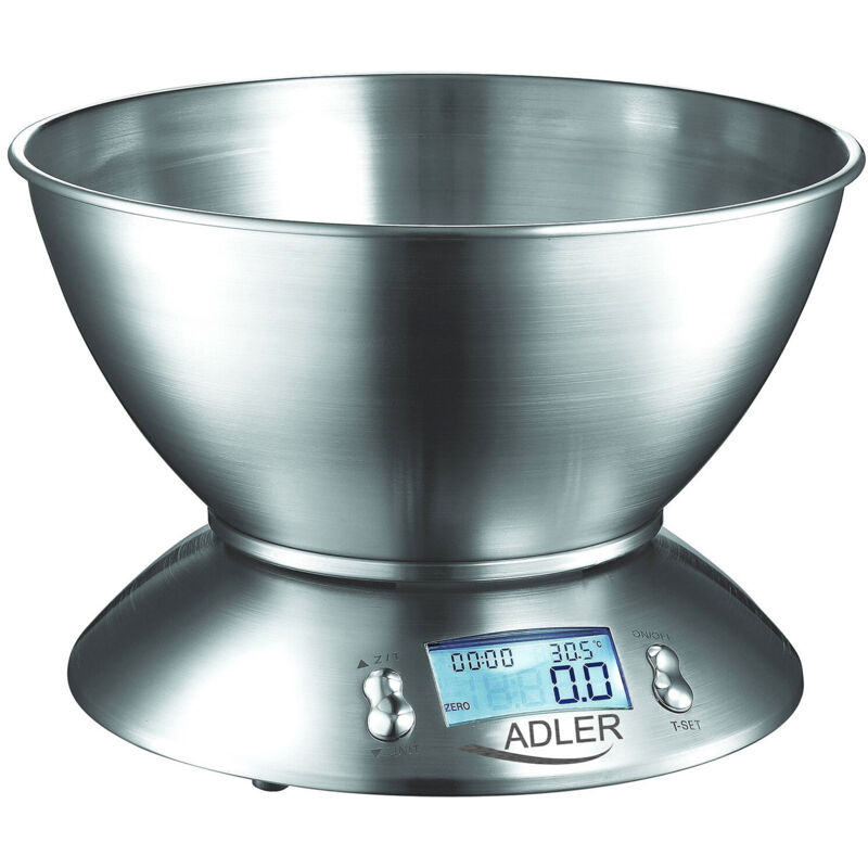 Balance de cuisine AD 3134 avec bol 2L, capacit&eacute; 5kg, pr&eacute;cision 1g