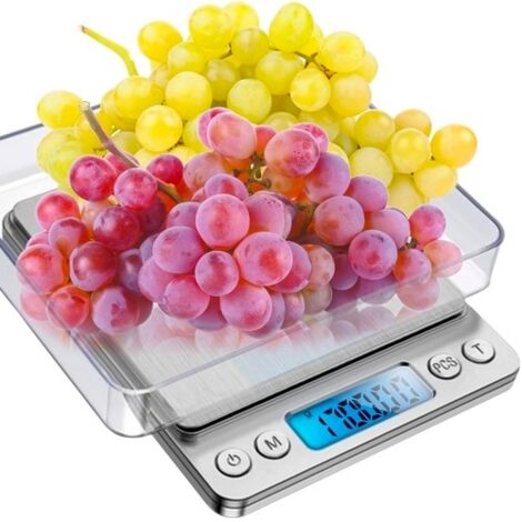 Balance de cuisine / Balance numérique - 0,1 g à 2 kg-AquaForge