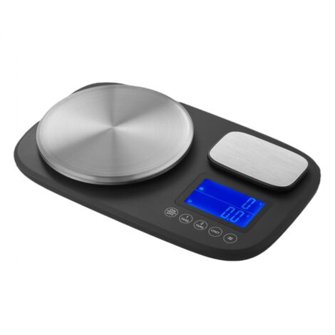 Balance de cuisine double plateforme améliorée, précision 0,01 g et 15 kg/33 lb, fonction d'accumulation, affichage en grammes et en onces, compatible avec les balances numériques.-AquaForge