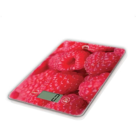 Balance de cuisine electronique 5kg-1g rouge - Little Balance - 8102
