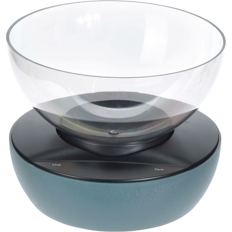 Excellent Houseware - Balance de cuisine électronique, avec un bol de 1,3 l, bleu