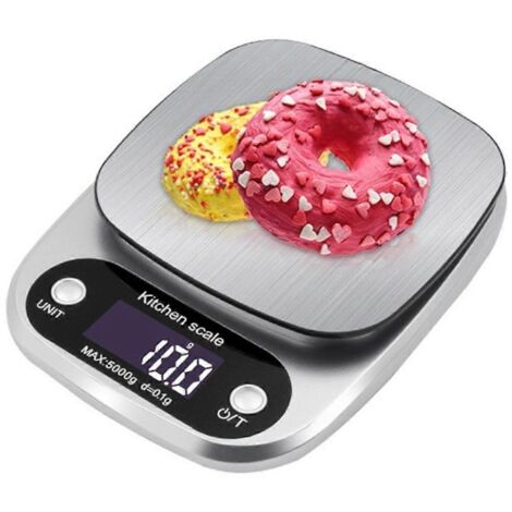 Balance de cuisine électronique, balance alimentaire numérique étanche en acier inoxydable pour la pâtisserie, balance de cuisine domestique - Parfaite-AquaForge