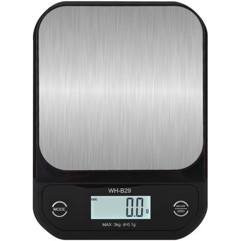 Balance de Cuisine Électronique en Acier Inox ABS Étanche avec Affichage Clair pour Pesée Alimentaire