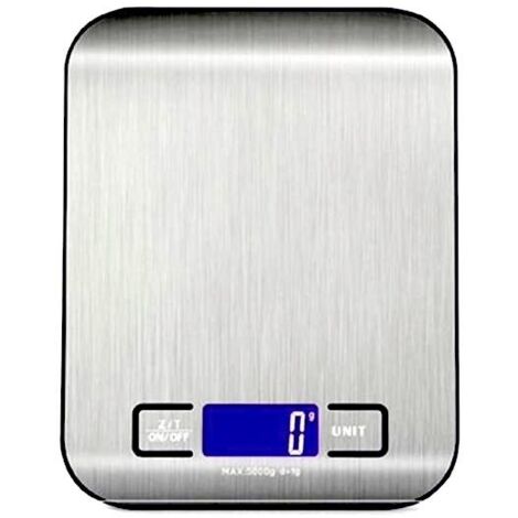 Balance de cuisine en acier inoxydable - Balance de poche (1 g - 5 kg)-AquaForge